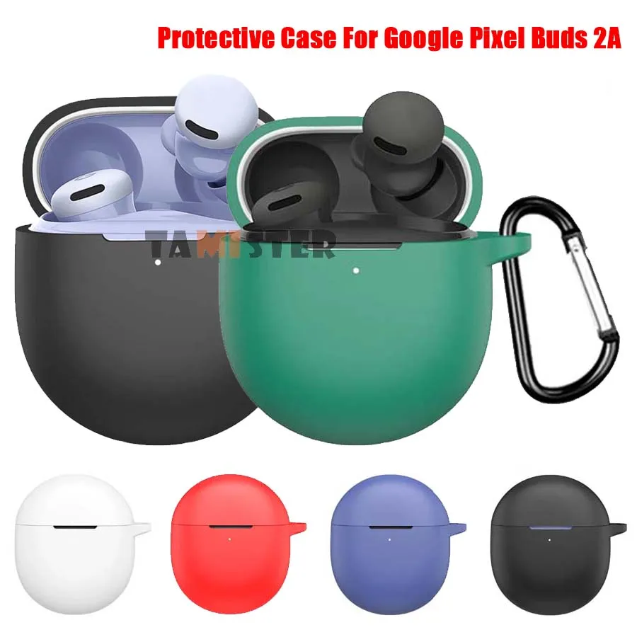 Für Google Pixel Buds 2A Fall Silikon Schutzhülle Abdeckung Für Pixel Buds 2A Bluetooth Drahtlose Kopfhörer Schutz Zugriffs