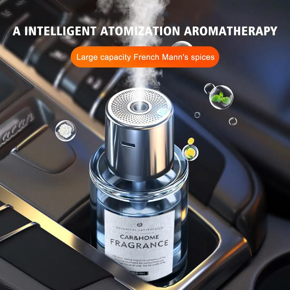 Large Capacity Car Mounted Fragrance Spray Fragrance Car Perfume Intelligent Fragrance Locomotive Humidifier Fragrance Interior