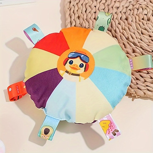 Hundespielzeug, robustes interaktives Spielzeug, quietschendes Spielzeug mit einem Comic-Bären, weiches Material für Training und Spiel, für alle Rassen geeignet, lustiges Design Image