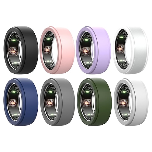 Silikon-Ringschutz, kompatibel mit Oura Gen 4/3, Ringabdeckung, Trainingszubehör, Silikonhülle, Fingerschutz für Männer und Frauen Image