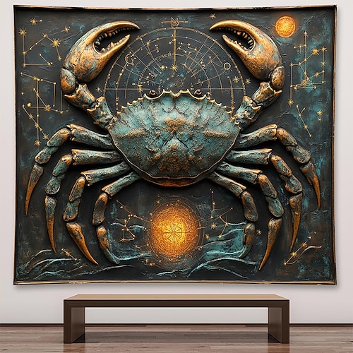 Tapisserie Banner Decke Tier 3D Schlafzimmer Wohnzimmer Wohnheim Jugendzimmer Studentenwohnheim Wandveranda Wohndeko Image