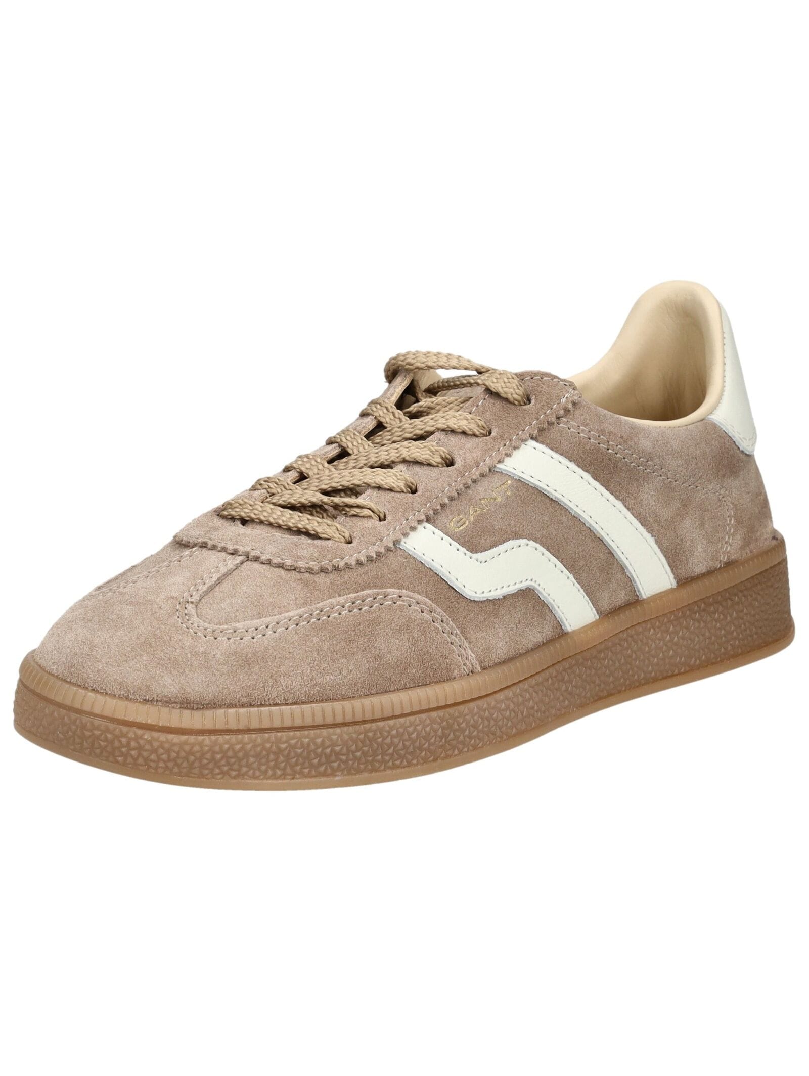 Sneaker GANT "Gant Sneaker Veloursleder", Damen, Gr. 38, braun, Veloursleder, Schuhe Sneaker