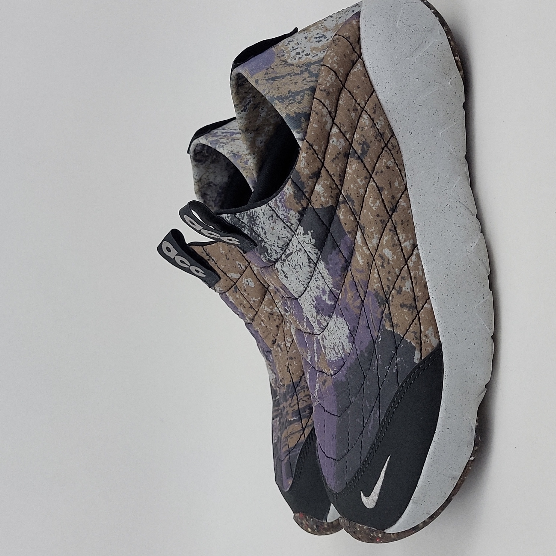 Nike Shoes | Men's Nike Acg Moc 3.5 Dark Driftwood Shoes Size 8.5 | Color: Brown/Purple | Size: 8.5