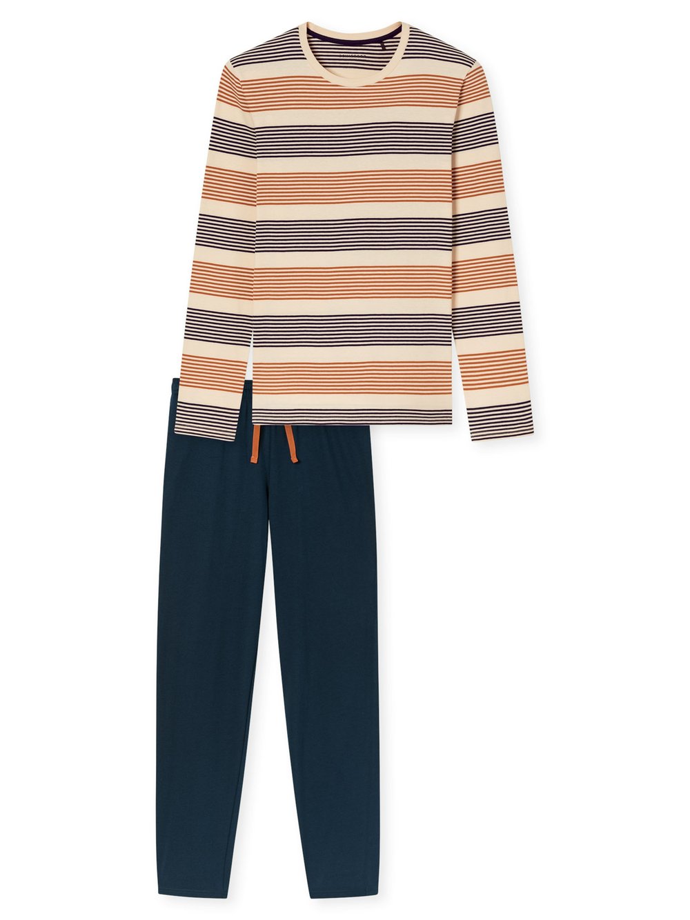 Schiesser Pyjama Herren cognac, 54 Image