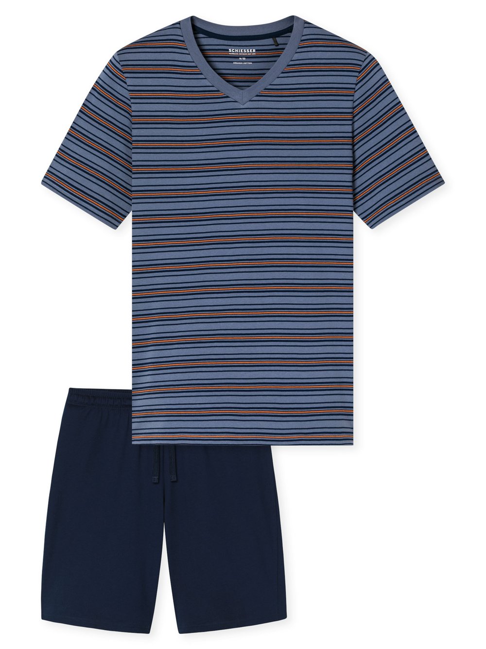 Schiesser Pyjama Herren indigo, 52 Image