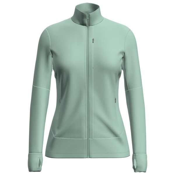 Icebreaker - Women's Merino 260 Quantum IV L/S Zip - Merinojacke Gr S türkis/grün