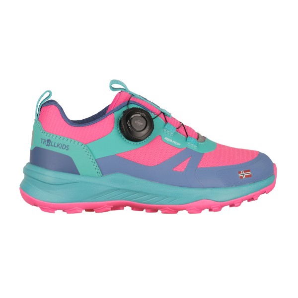 Trollkids - Kid's Trollfjord Hiker Low XT - Multisportschuhe 32 | EU 32 türkis