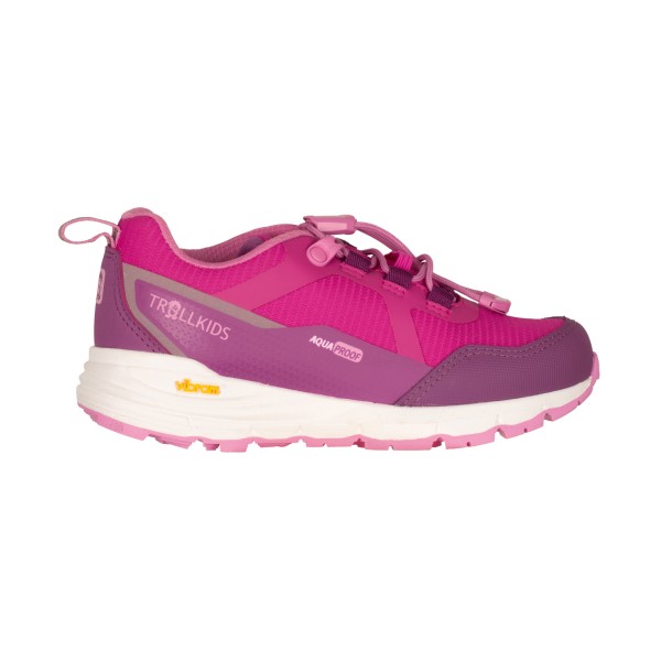 Trollkids - Kid's Skarvan Hiker Low XT - Multisportschuhe 34 | EU 34 rosa/lila