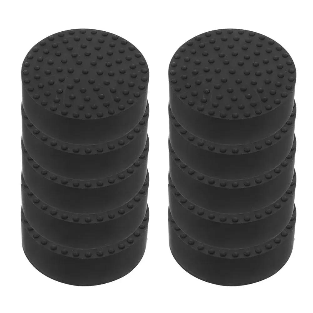 1/4 Stück langlebige, bewegliche Blumentopf-Füße, Riser, Naturkautschuk, rutschfest, Pflanzenständer, Basiseinsätze, große Töpfe, Gärten, Terrassen, Decks Image