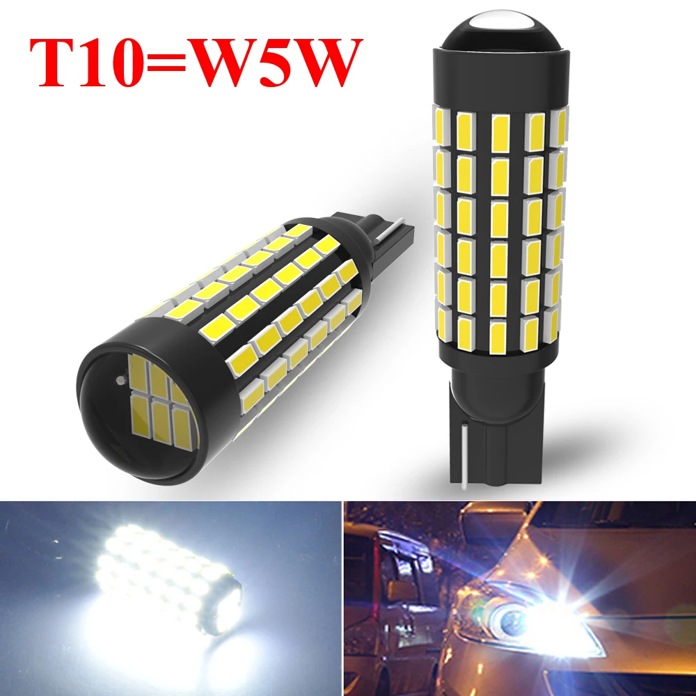 T10 W5w Led Canbus 194 2825 2821 2721 168 Seite Glühbirne Auf Auto Auto Innen Diode Lampen Für Lada vesta Granta Kalina Niva 4x4 Image