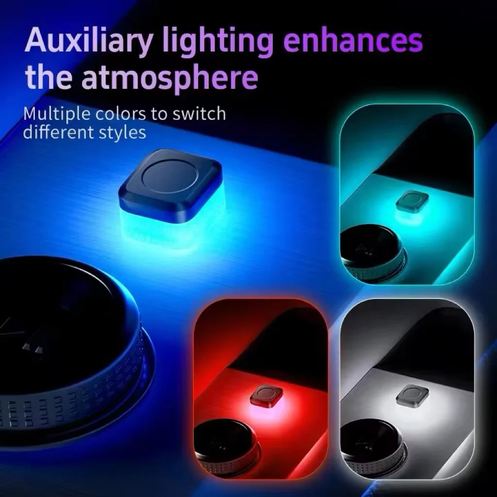 Neue Universelle USB-Auto-Innenraum-Ambientebeleuchtung LED-Signalleuchten Auto-Leselampe Dekorationen Auto-Innenausstattung Zubehör Image