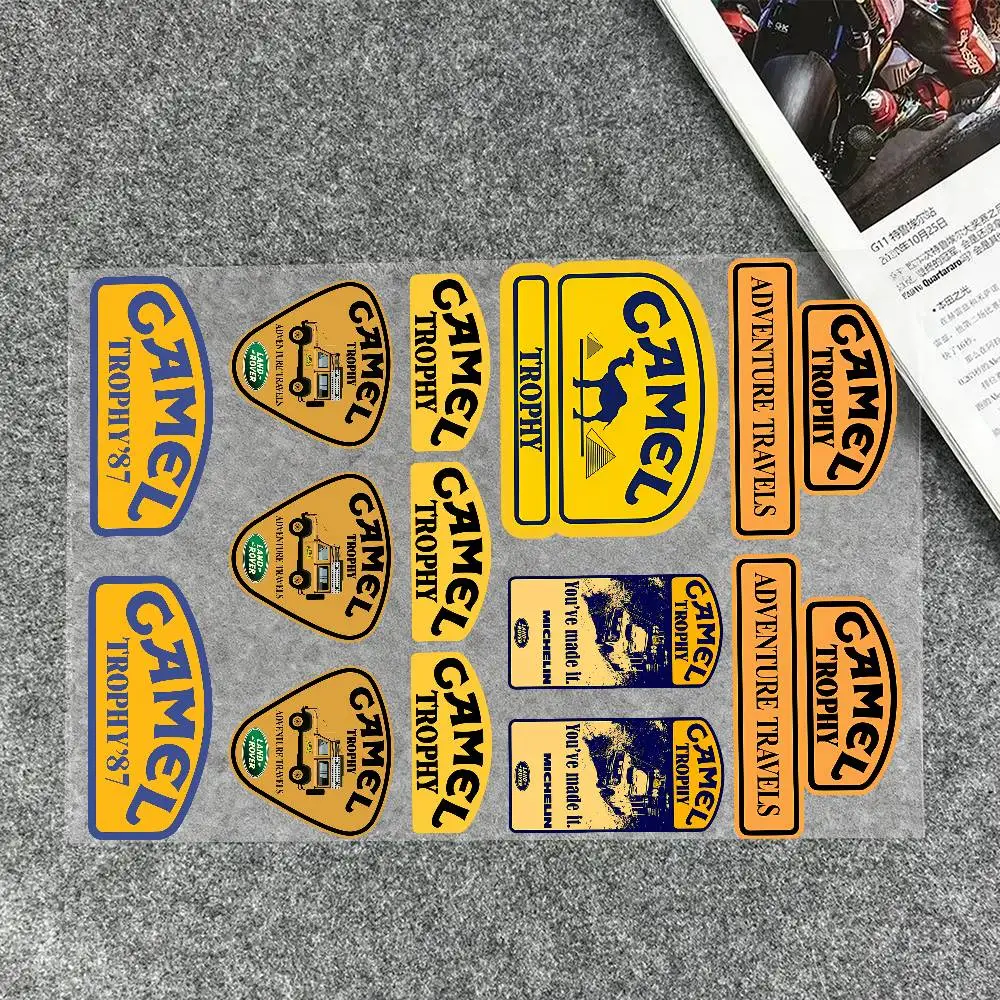 C-Castrols Aufkleber, Motorrad-Aufkleber, Auto-Karosserie, Stoßstange, Fenster, Motorrad, Laptop, Wände, Vinyl-Aufkleber, Auto-Tuning-Zubehör Image