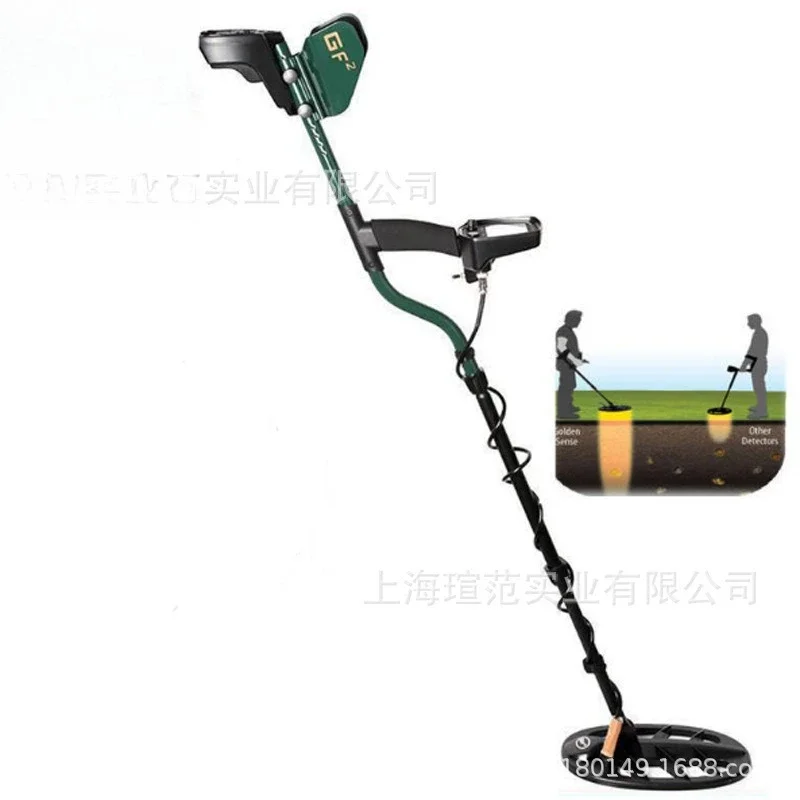 Unterirdische Metallerkennungsausrüstung GF2 Outdoor-Erkennungsausrüstung mit wasserdichter Sondenplatte, der Eisenmetall abschirmt werden kann Image