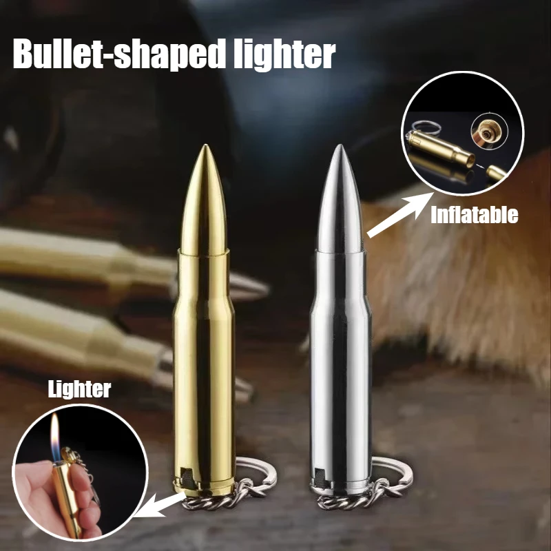 2025 Kreatives Butan-Fackel-Feuerzeug in Kugelform, tragbares Schlüsselanhänger-Rauchzubehör, cooles, ungewöhnliches Geschenk für Männer Image