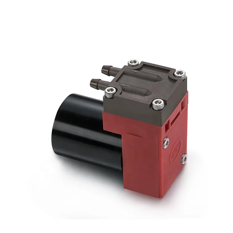 12V DC motore Brushless pompa di fabbrica prezzo a basso rumore piccola pompa di campionamento Gas DC Mini pompa a diaframma a vuoto