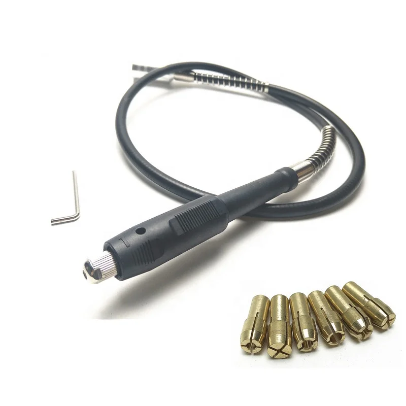 Accessori Dremel: Albero Flessibile per Smerigliatrice Elettrica 18x1.5mm con Prolunga da 3mm Cavo per Utensile Rotante per Incisione