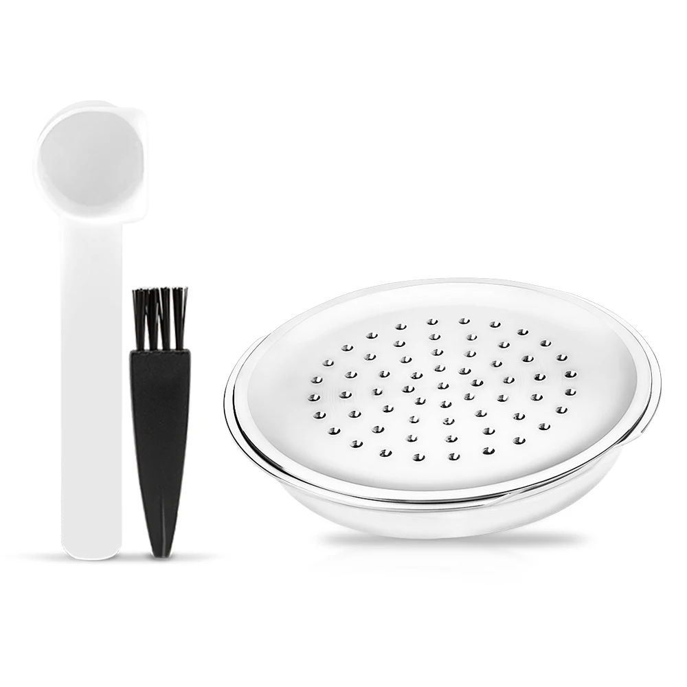 Capsule di caffè riutilizzabili in acciaio inossidabile Sistema Senseo Macchina da caffè Cialde ricaricabili ecologiche Capacità 35 g Multifunzione