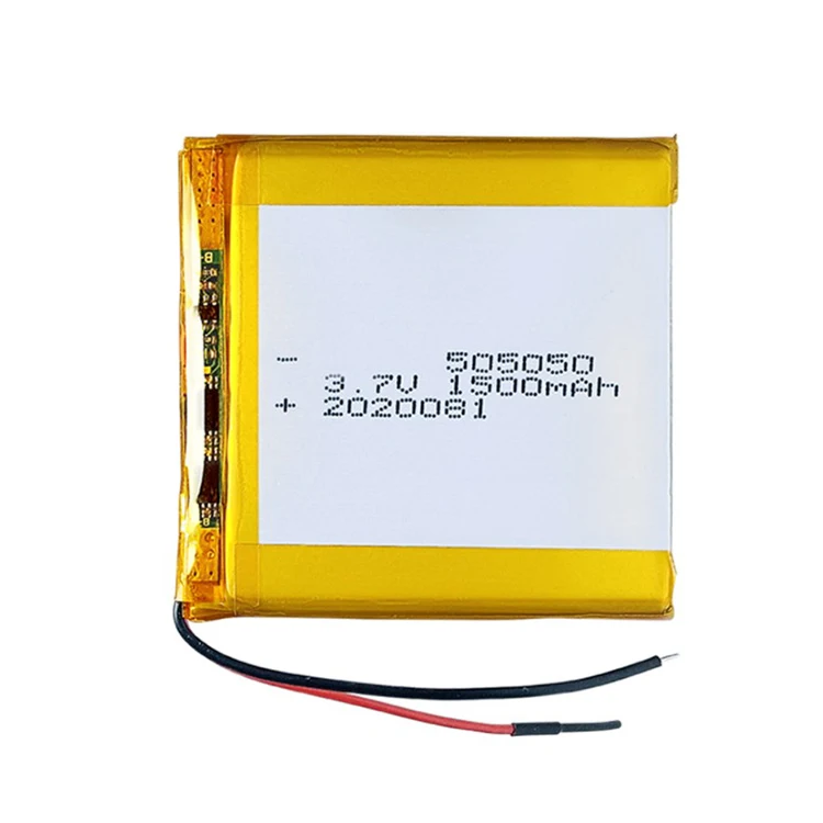 Batteria ai Polimeri di Litio ad Alta Capacità 803450 454854 584250 604050 505050 Batteria Li-Ion Lipo di Alta Qualità 3.7v 1200mah 1500m