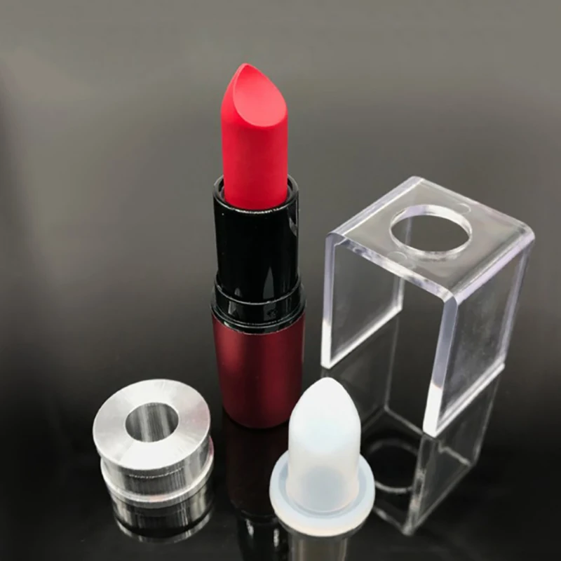 Fatto a mano 12.1mm in Silicone rossetto stampo fai da te trucco Set di strumenti per il rossetto fare stampo in Silicone per balsamo per le labbra