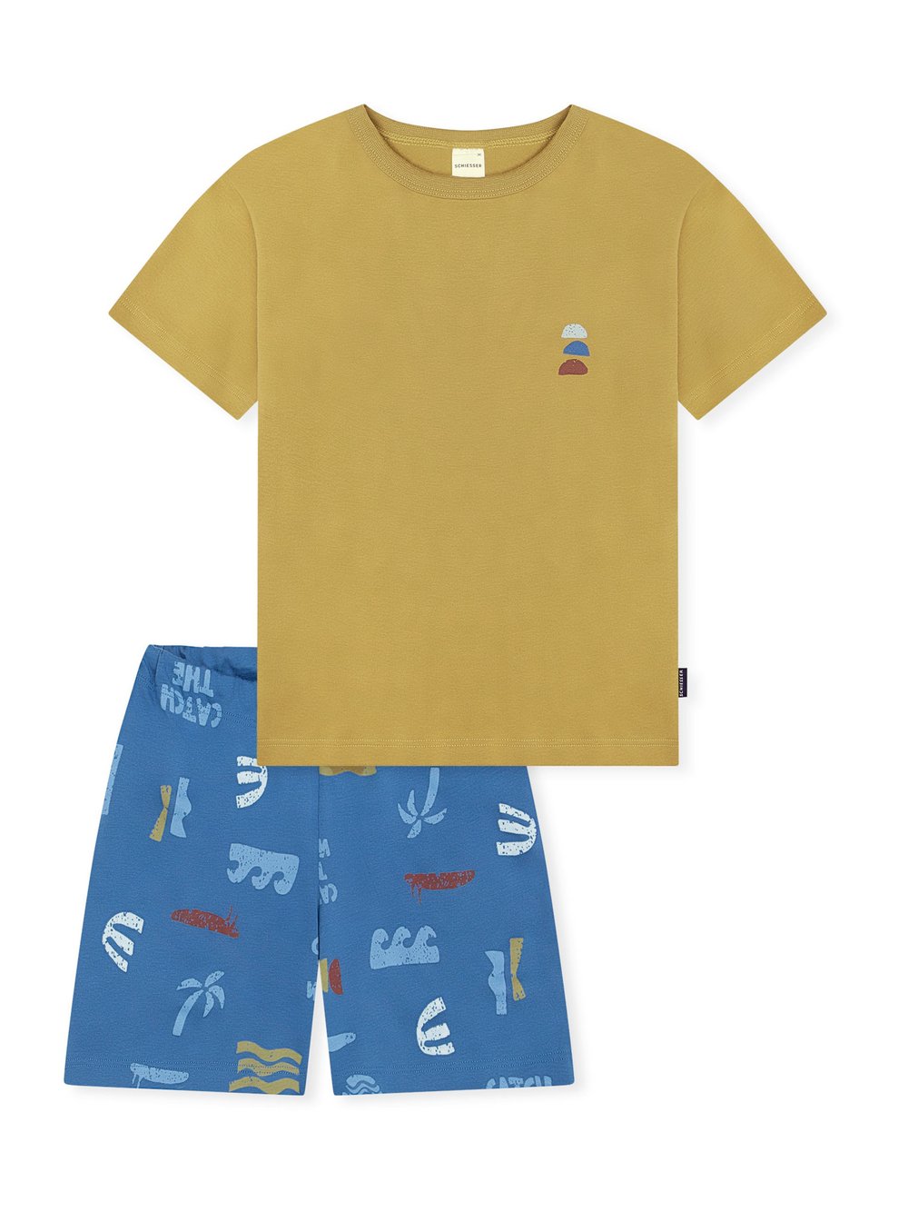 Schiesser Pyjama Jungen khaki, 98 Image