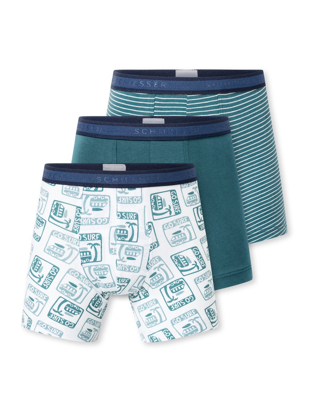 Schiesser Trunk Jungen mehrfarbig, 104 Image