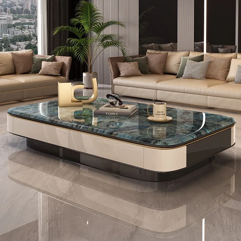 Boden Design Couchtisch Minimalistischen Klaren Rahmen Luxus Couchtisch Nordic Ornamente Meubles De Salon Möbel Zubehör