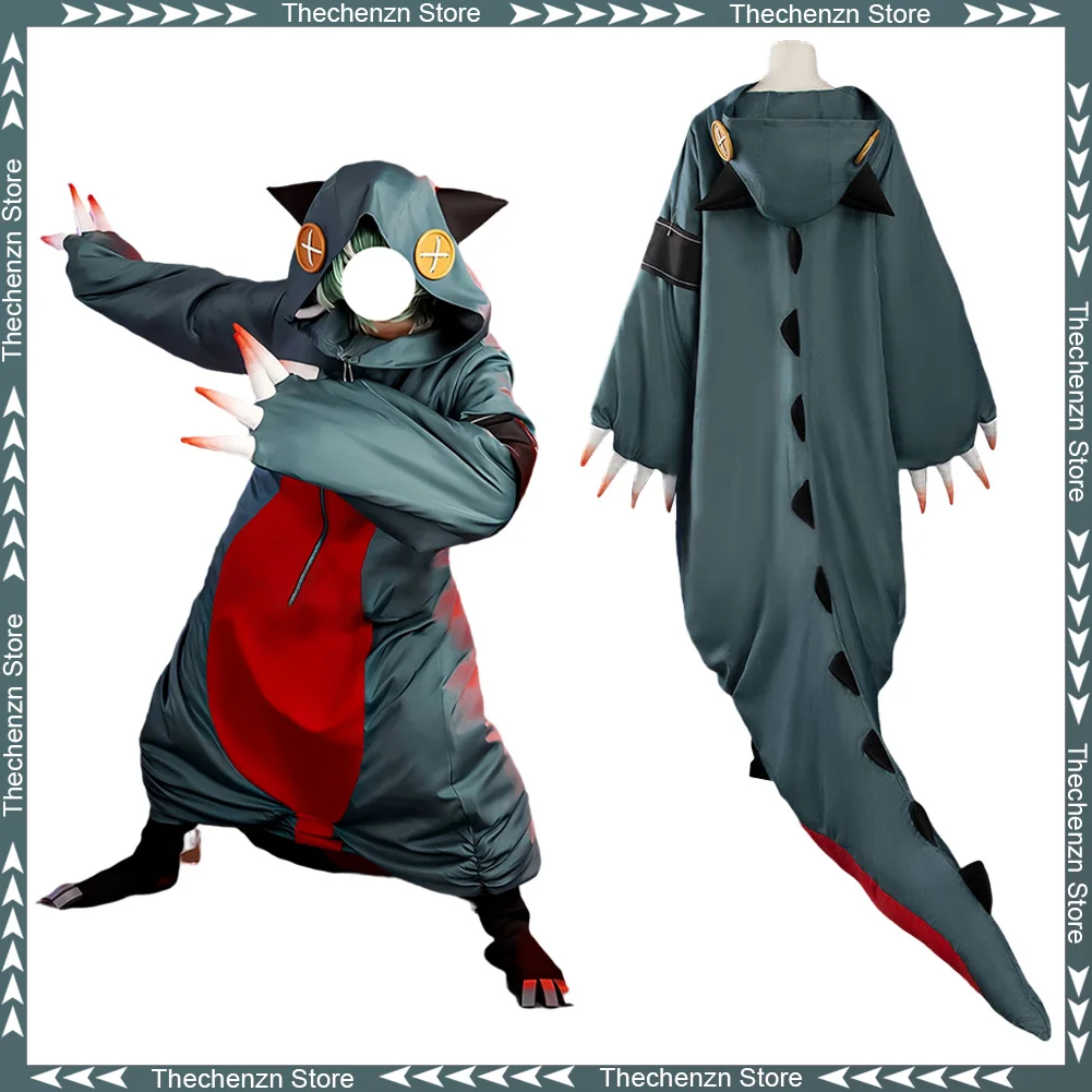 Kostüm Anime Gachi A Kuta Guita Cosplay für Damen Kleidung Schuhe Überzug Damenkostüm Halloween Erwachsene Frauen Party Outfit