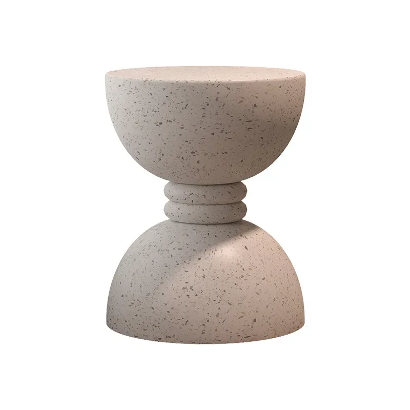 Cremefarbener Wind, kreativer Sanduhrkante, kleiner Sofa-Ecke für das Wohnzimmer im Haushalt, Freizeitbalkon, Couchtisch Image