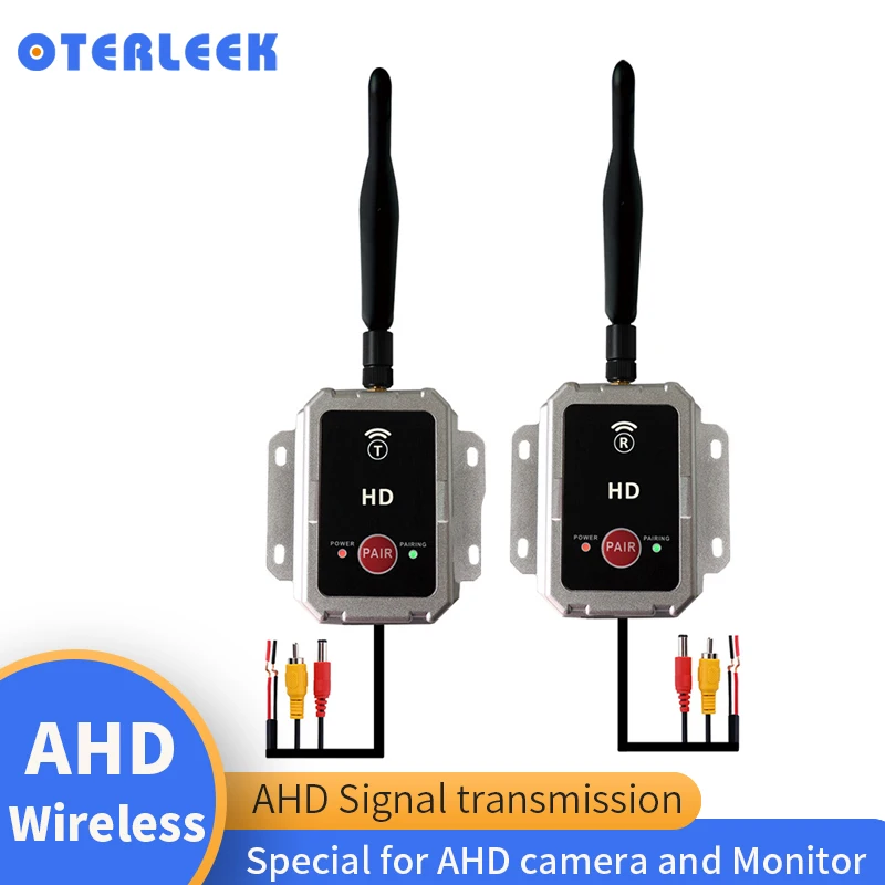 Neuankömmling! 2,4g drahtloser Sender und Empfänger für ahd Kamera und ahd Monitor DC12V-36V für Auto Bus Transporter Fahrzeug Image