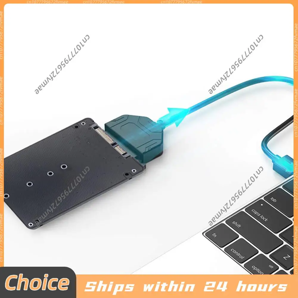 M.2 NGFF SSD zu SATA3 Konverter-Adapterkarte 6Gbps Festplattenadapter-Board Dual-Use M.2 NGFF zu SATA3.0 Adapterkarte für PC Image