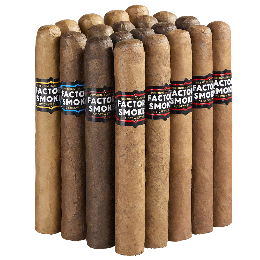 Drew Estate Factory Smokes 20 Count Toro Sampler - 20 - Cigar Sampler