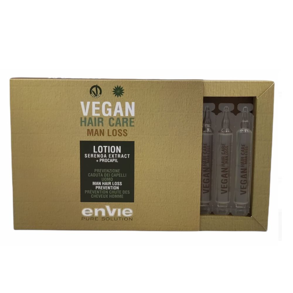 Envie Vegan Lozione Prevenzione Caduta Uomo Hair Care Fiale 8X10ml 1 S