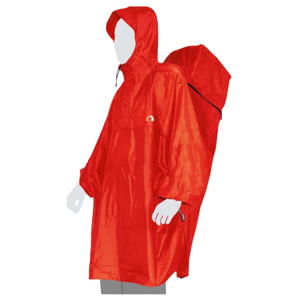Tatonka - Cape - Poncho Gr M rot