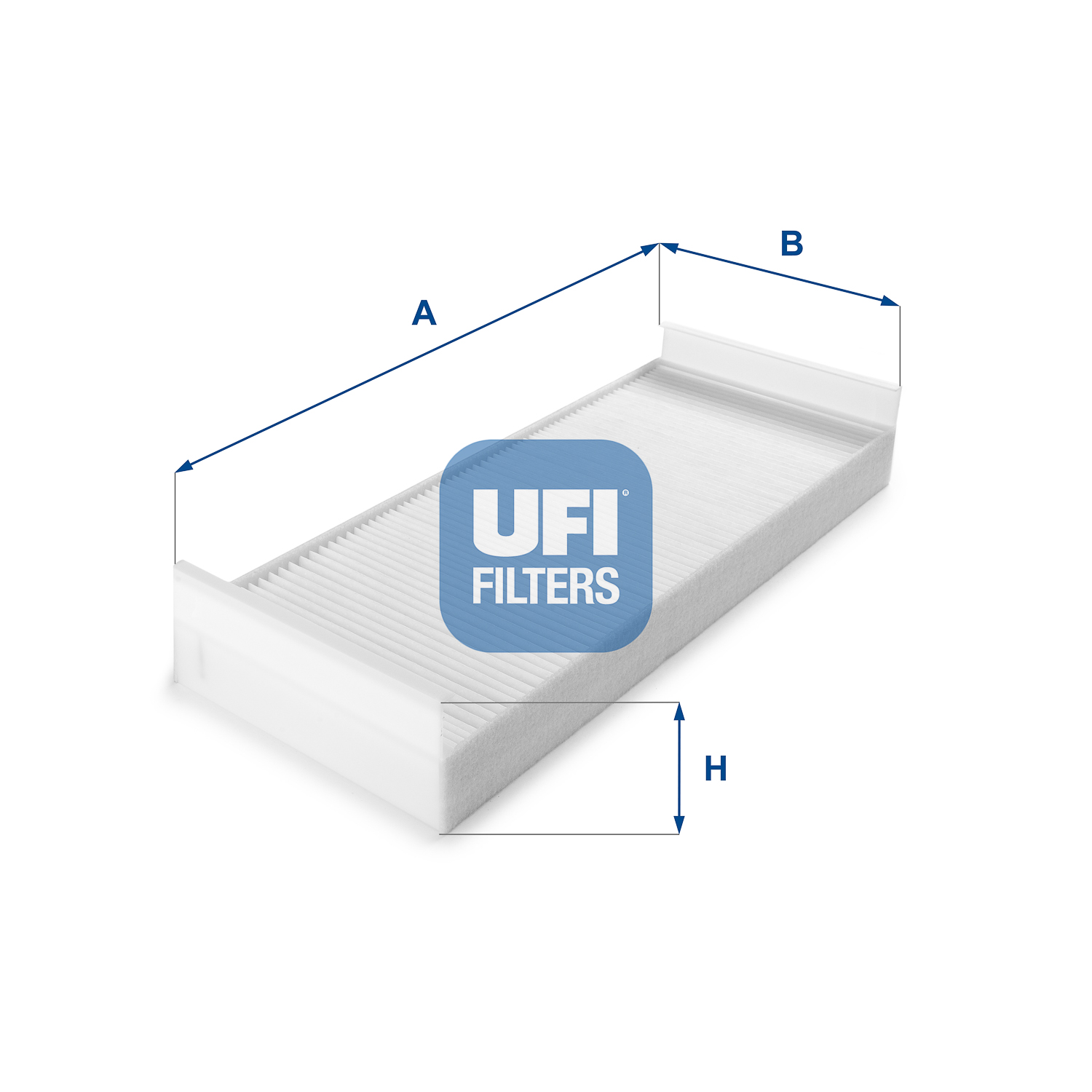 UFI Filter, Innenraumluft 53.165.00 Universal für MAN 81.61910.0032 81.61910.0029 81.61910.0018 Image