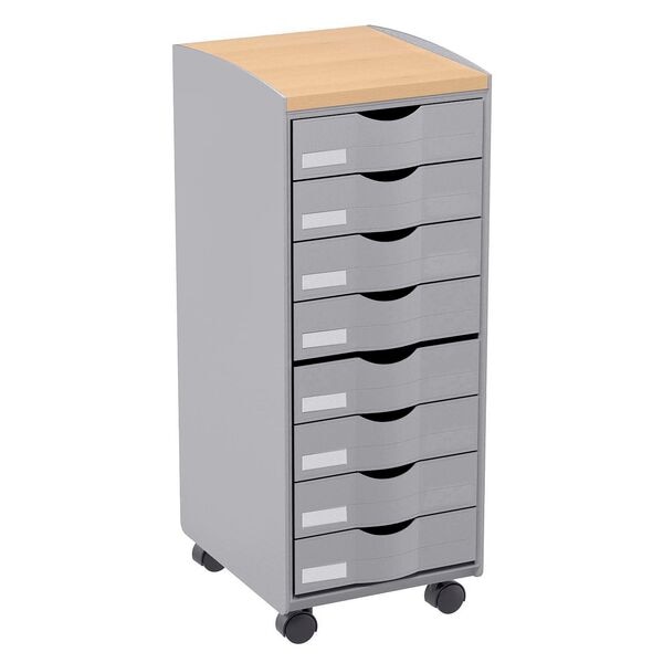 Paperflow Rollwagen - 8 Schubladen, 28.8x74.5x35 cm Image