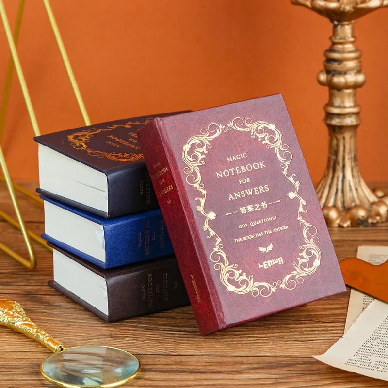 Das Buch der Antworten, Das Buch der Mini-Lebensantwort, Verkleiden, Dekompression, Spaß, tragbares Hauptbuch Image