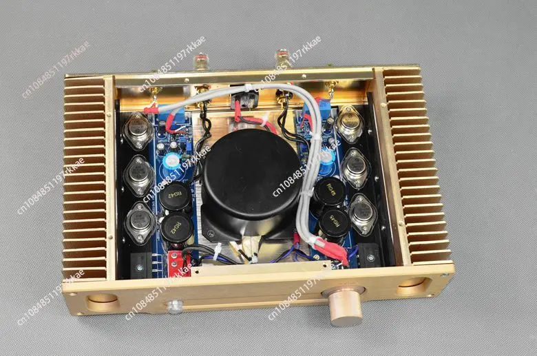 Verbesserte Version des Hood 1969 Golden Seal Klasse A HiFi Fever Grade Biliary Amplifier.18W+18W Image