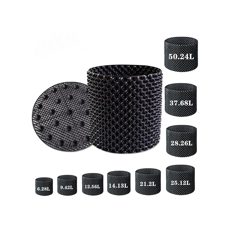 Beschneiden Pflanze Wurzel Kontrolle Kindergarten Töpfe Trainer Schnelle Wurzel Wachsen Container Garten Baum Bonsai Transplantation Werkzeug Schnelle Kreuz Topf Image