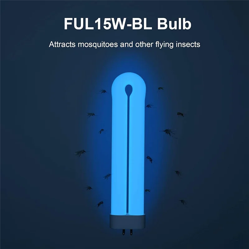 ABHB-4 Pack Bug Zapper Ersatzglühbirne U-förmige Doppelröhrenbirne für Mosquito Zappe im Freien Image