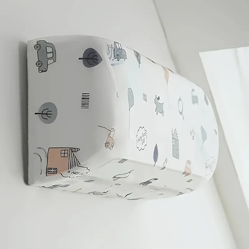 Klimaanlage Abdeckung Staubschutz Wand montiert Innen Haushalt Schutzhülle Klimaanlage Staubschutz Image