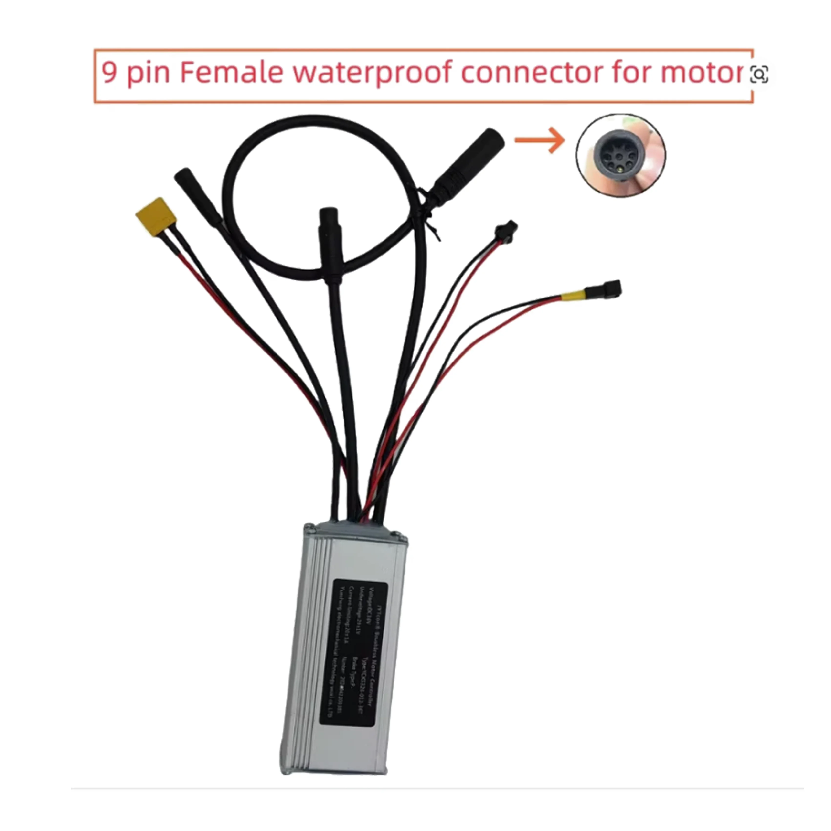 36V 48V 20A Controller-Sets für Bafang G020 G040 G060 G070 250W 350W 500W Nabenmotor UART-Protokoll Image