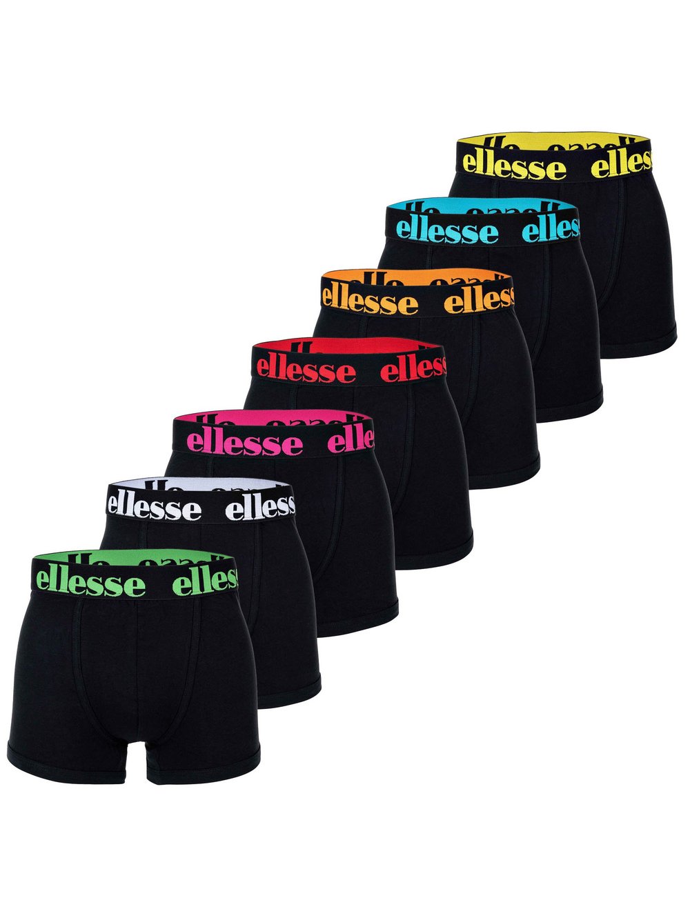 ellesse Boxershort 7er Pack Herren mehrfarbig, M Image