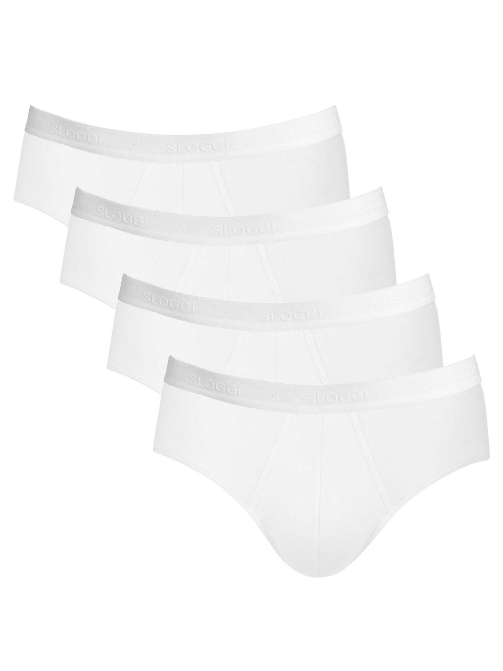 sloggi Slip 4er Pack Herren weiß, L Image