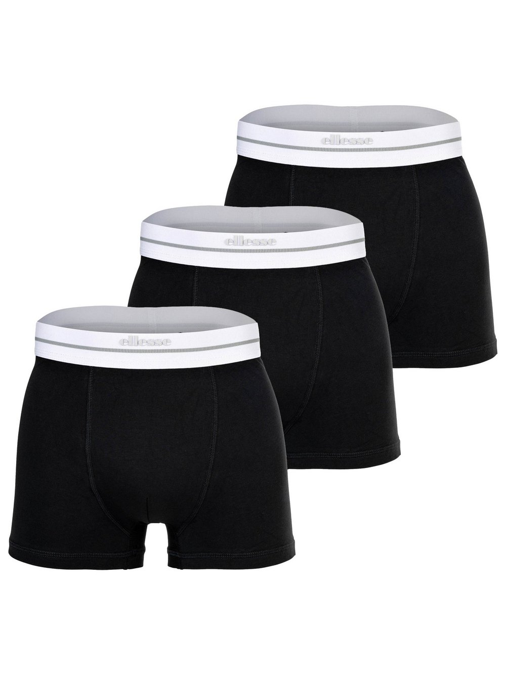 ellesse Boxershort 3er Pack Herren schwarz, XXL Image