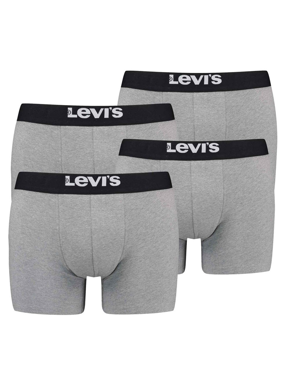 Levi's Boxershort 4er Pack Herren grau, L Image