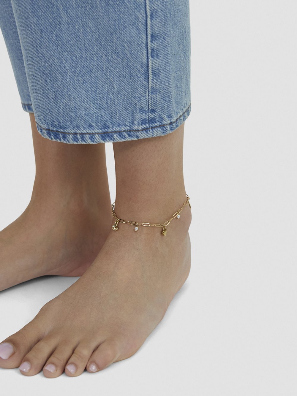 s.Oliver Fußkette Damen gold, ONE SIZE Image