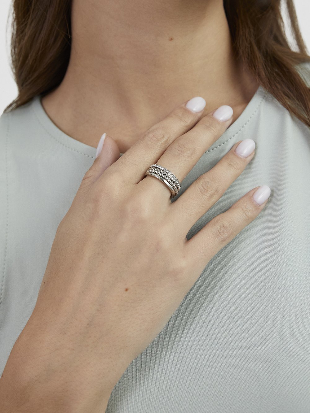 s.Oliver Ring Damen silber, 52 Image