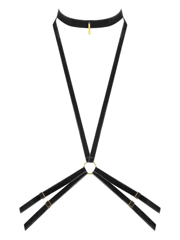 Harnais En Velours - Black - Maison Close Necklaces