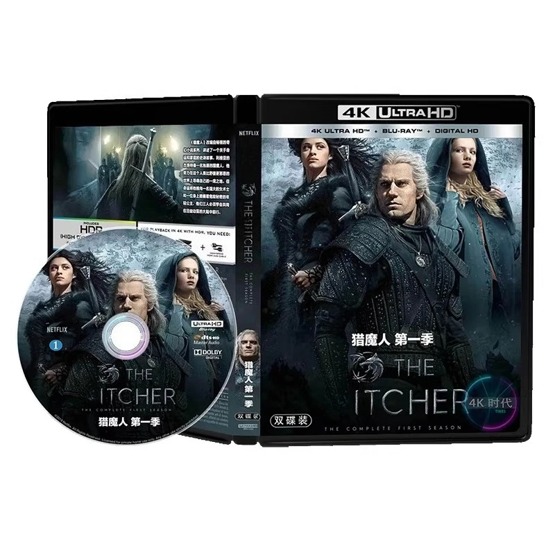 The Witchers Saison 1 (2019) 2 Disques Blu-ray 4K UHD