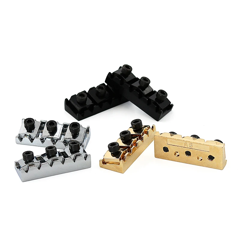 Chitarra elettrica 42mm Chitarra in metallo Ponte tremolo Dado per corde di bloccaggio per accessori per parti di chitarre per chitarra elettrica